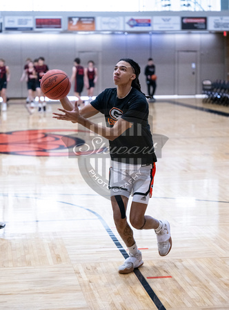 Hoover Hoops MLK Classic day 2: Canfield Cardinals at Green Bulldogs High School Boys Varsity Basketball 2023-24.